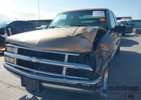 1997 Chevrolet C1500 Fleetside from USA, damaged, VIN 1GBEC19R8VE235586